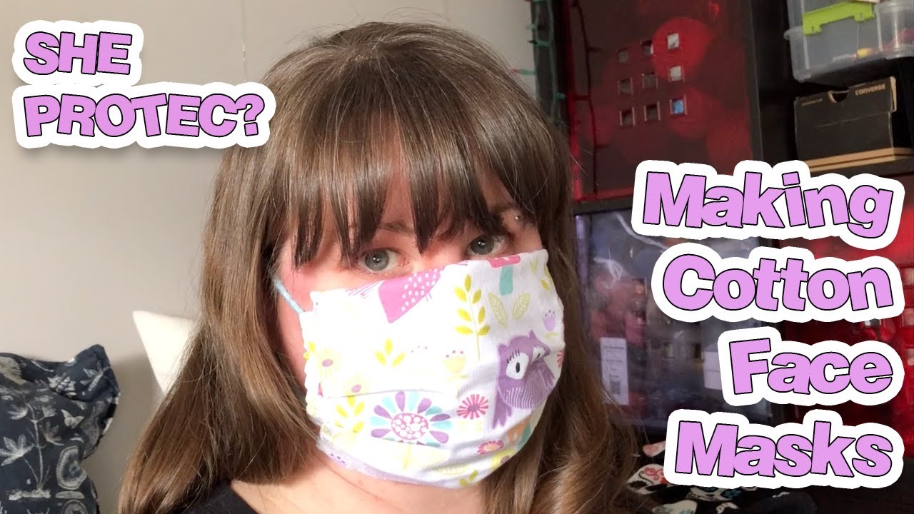 Face Masks from the Cotton Stash