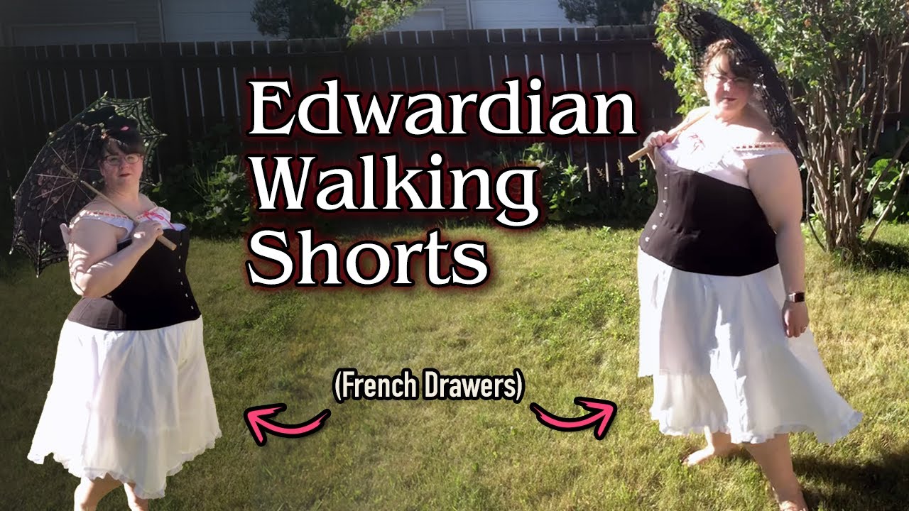 I Made Plus Size Edwardian French Drawers