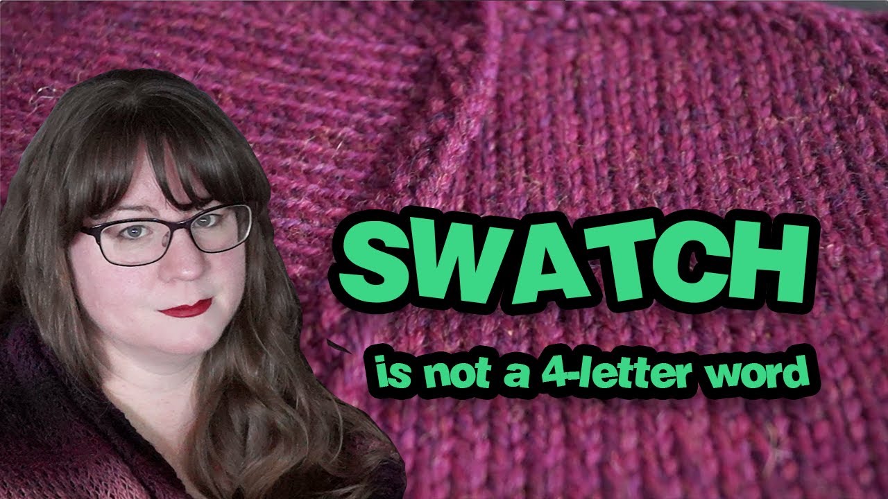 Swatch for Success:  Prepping to Knit a New Sweater